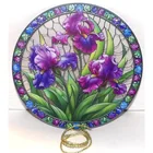  Preview image for Acrylic Window Suncatcher PURPLE IRIS 