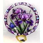  Preview image for Acrylic Window Suncatcher PURPLE IRIS 