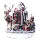  Preview image for 2D Flat Acrylic CHRISTMAS SCENE SANTA & 