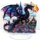  Preview image for Acrylic Suncatcher FANTASY FIRE DRAGON 
