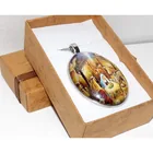  Preview image for Collectible Jewelry NATIVITY OVAL GLASS 