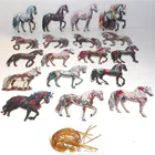  Preview image for Wooden Ornaments HORSES Set of 12 