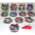  Preview image for Wooden Ornaments CHRISTMAS SCENES Set of 