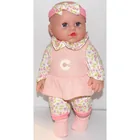  Preview image for 12" Hard Vinyl BABY DOLL with Pink 