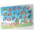  Preview image for 30pc Child's Wooden Puzzle Set ALPHABET 