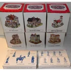  Preview image for 6 Americana Collection Resin HOUSES & 12 