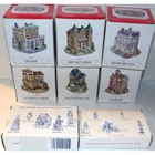  Preview image for 6 Americana Collection Resin HOUSES & 9 