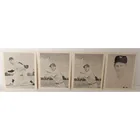  Preview image for 4 Vintage BASEBALL PLAYERS PHOTOGRAPHS 