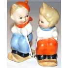  Preview image for 2 Vintage Porcelain Ceramic Germany SALT 
