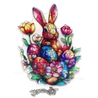  Preview image for 2D Acrylic SunCatcher EASTER BUNNY in 
