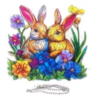  Preview image for Acrylic SunCatcher EASTER BUNNY in 