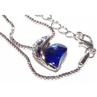  Preview image for Fashion Jewelry Blue Silvertone COBALT 