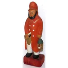  Preview image for Vintage Hand Carved Wooden MAN FIGURINE 
