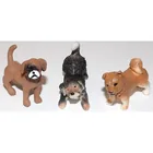  Preview image for 3 Dollhouse Miniatures DOG FIGURINES 