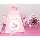  Preview image for Rhinestone Fashion Jewelry PINK BROOCH 
