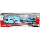  Preview image for Die Cast Blue Truck & Trailor SEA 