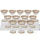  Preview image for (12pc) St. Louis "Thistle Gold" Crystal 