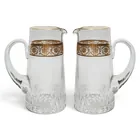  Preview image for Pair of St. Louis "Thistle Gold" Crystal 