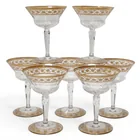  Preview image for (7pc) St.Louis "Thistle Gold" Crystal 