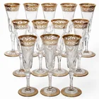  Preview image for (12pc) St. Louis Crystal "Stella Gold" 