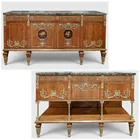  Preview image for (2 pcs) French Ormolu Mahogany & Amboyna 