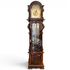  Preview image for Antique English Carved Mahogany Longcase 