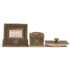  Preview image for (3 Pc) Tiffany Studios "Medallion" 
