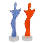  Preview image for Alfred Gockel Abstract Silhouette Lucite 