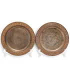  Preview image for Pair of Tiffany Studios Bronze Plates 