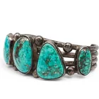  Preview image for A Navajo Silver And Turquoise Five Stone 