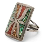  Preview image for A Navajo Sterling Silver, Turquoise, 
