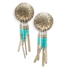  Preview image for A Pair Of Navajo Sterling Silver Sunface 