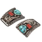  Preview image for A Navajo Sterling Silver, Turquoise, And 