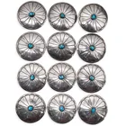  Preview image for (12 Pc) A Navajo Sterling Silver And 