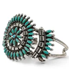  Preview image for A Zuni Silver And Turquoise Needlepoint 