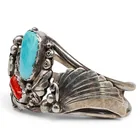  Preview image for A Navajo Sterling Silver, Turquoise, And 