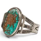 Preview image for A Navajo Silver And Turquoise Matrix 
