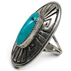  Preview image for A Navajo Sterling Silver And Turquoise 