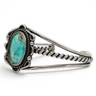  Preview image for A Navajo Sterling Silver And Turquoise 