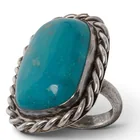  Preview image for A Navajo Sterling Silver And Turquoise 