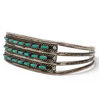  Preview image for A Navajo Sterling Silver And Turquoise 