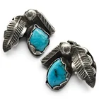  Preview image for A Pair Of Navajo Silver And Turquoise 