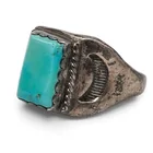  Preview image for A Navajo Sterling Silver And Square 