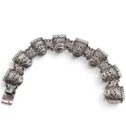  Preview image for A Mexican Sterling Silver Aztec Head 