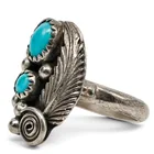  Preview image for A Navajo Sterling Silver And Turquoise 