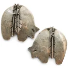  Preview image for A Pair Of Navajo Sterling Silver Bear 