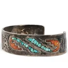  Preview image for A Navajo Sterling Silver, Turquoise, And 