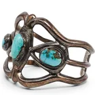  Preview image for A Navajo Sterling Silver And Turquoise 