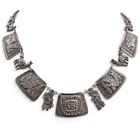  Preview image for A Peruvian Silver Figural Panel Bracelet 