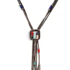  Preview image for A Navajo Sterling Silver And Multistone 